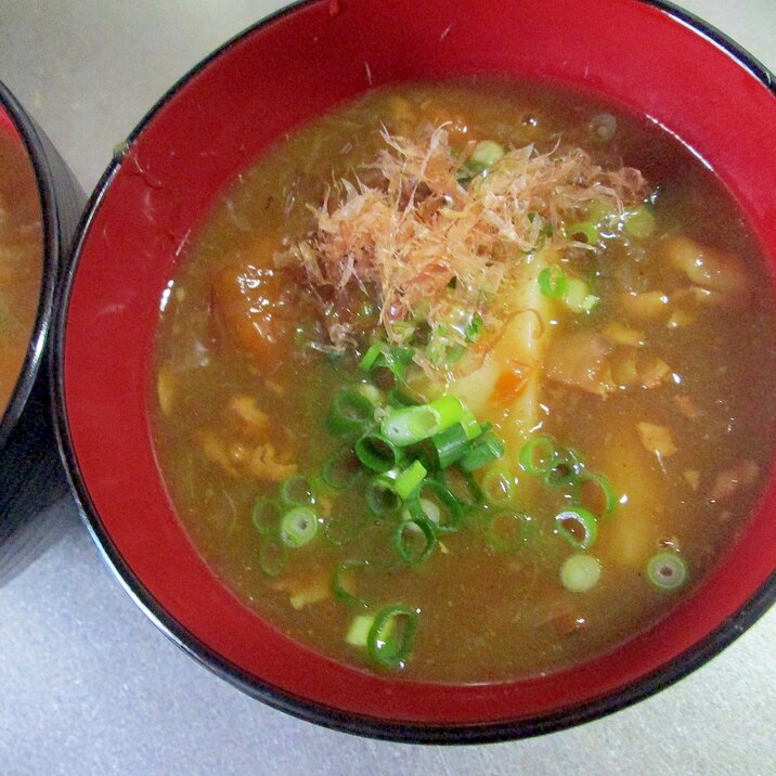 余ったカレーで一品☆カレー雑煮